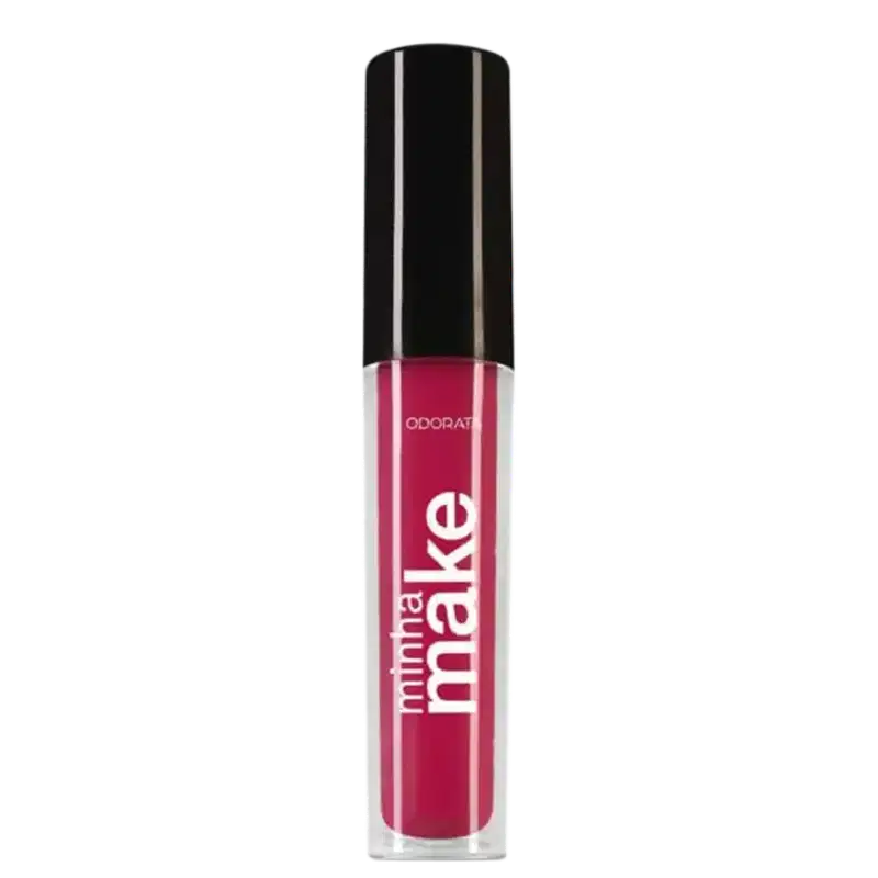 Lip Gloss Cremoso Color Romântica Não Gruda Com Manteiga de Karité 3g Minha Make Odorata REF 2703