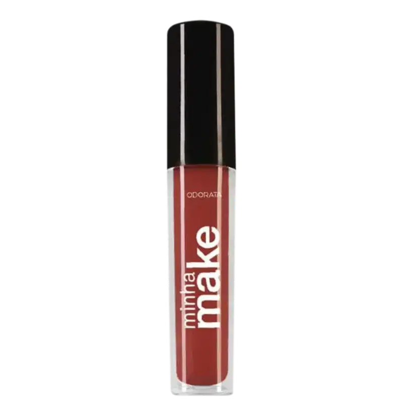 Lip Gloss Cremoso Color Confiante Não Gruda Com Manteiga de Karité 3g Minha Make Odorata REF 2706