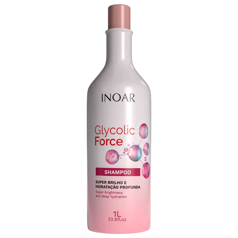 Shampoo Glycolic Force, da marca Inoar.