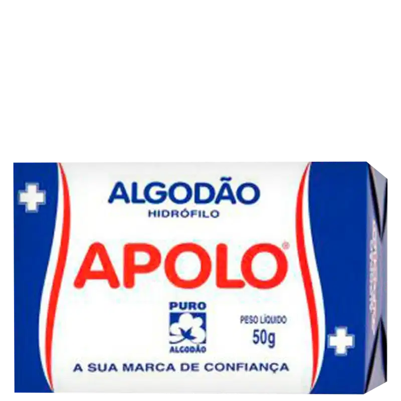 Apolo - Algodão Hidrófilo 50g