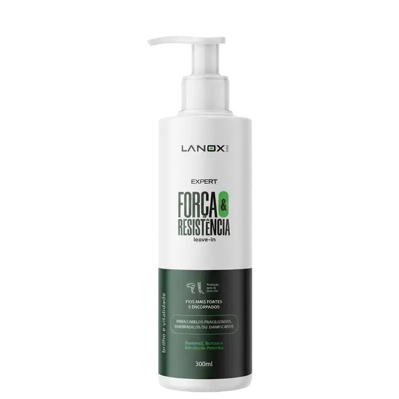 Leave-in Força e Resistência Lanox 300ml