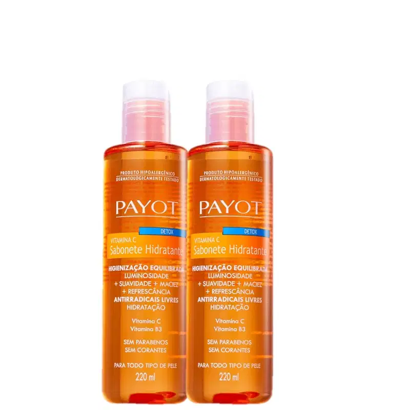 Kit Payot Detox Vitamina C Sabonete Líquido (2 Unidades)