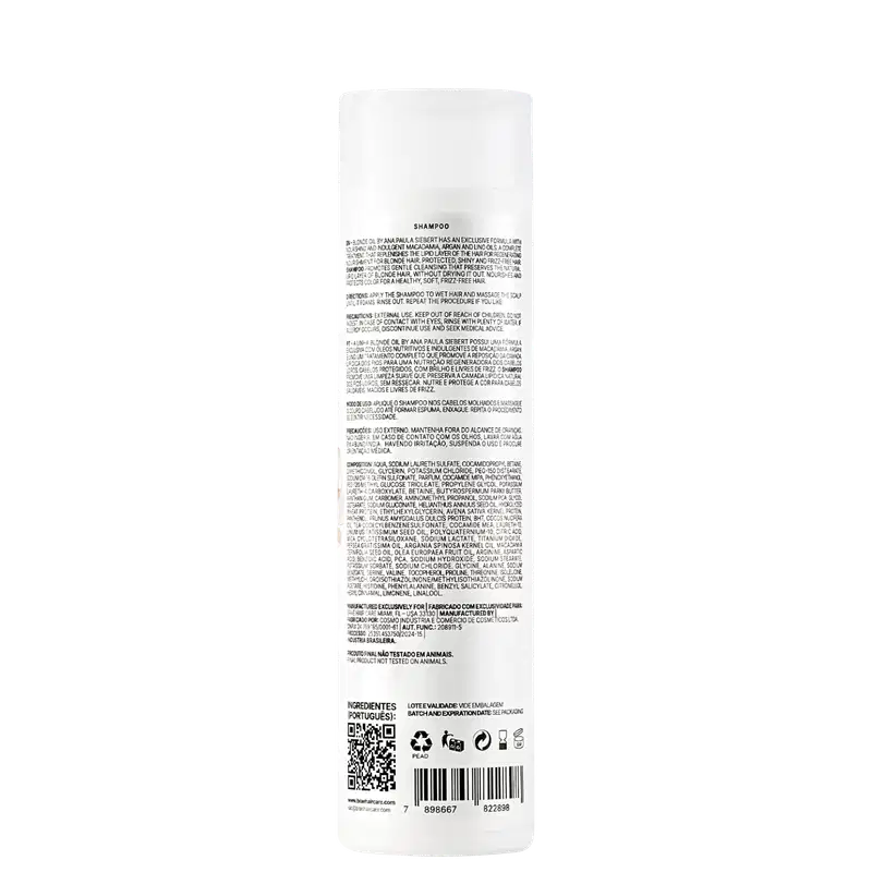 Kit Braé Blonde Oil Trio (3 Produtos)
