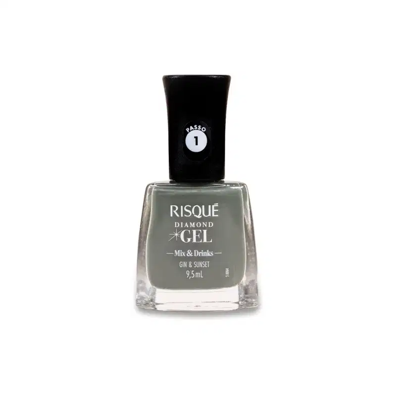 Esmalte Risque Diamond Gel Mix Drinks Gin Sunset