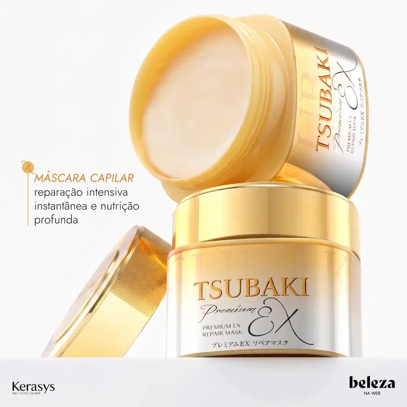 Tsubaki Premium Ex Repair Mask - Máscara Capilar 180ml