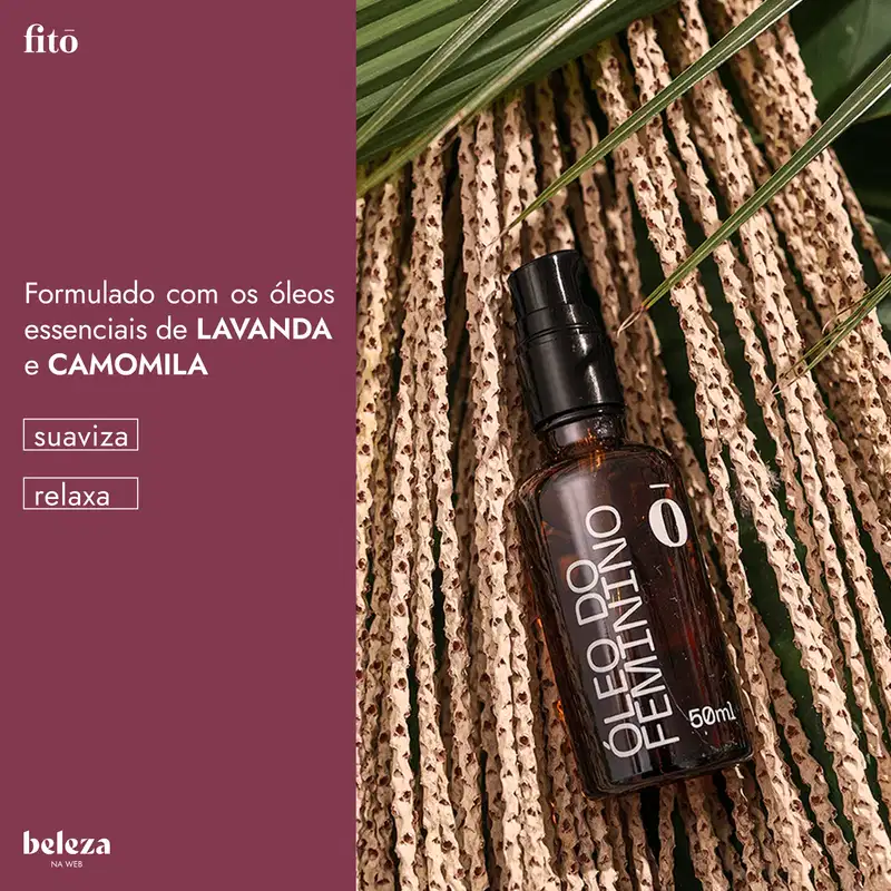 Fitō Óleo do Feminino Conforto e Equilíbrio Hormonal - Óleo Corporal 50ml
