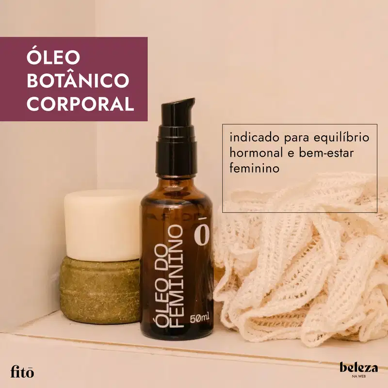 Fitō Óleo do Feminino Conforto e Equilíbrio Hormonal - Óleo Corporal 50ml