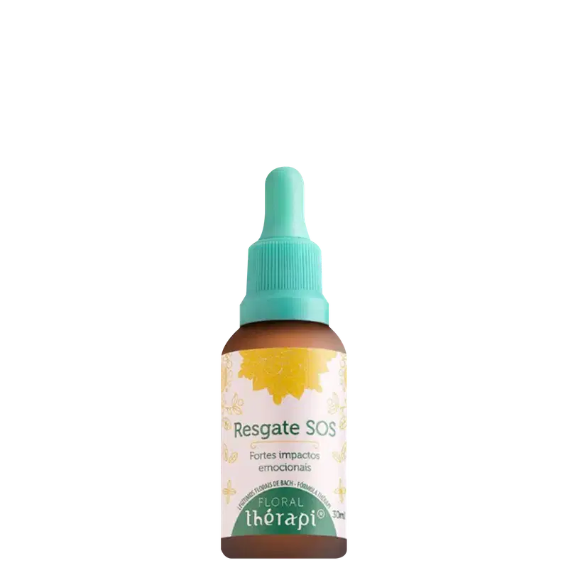 Floral Thérapi Resgate SOS Fortes Impactos Emocionais - Floral de Bach 30ml