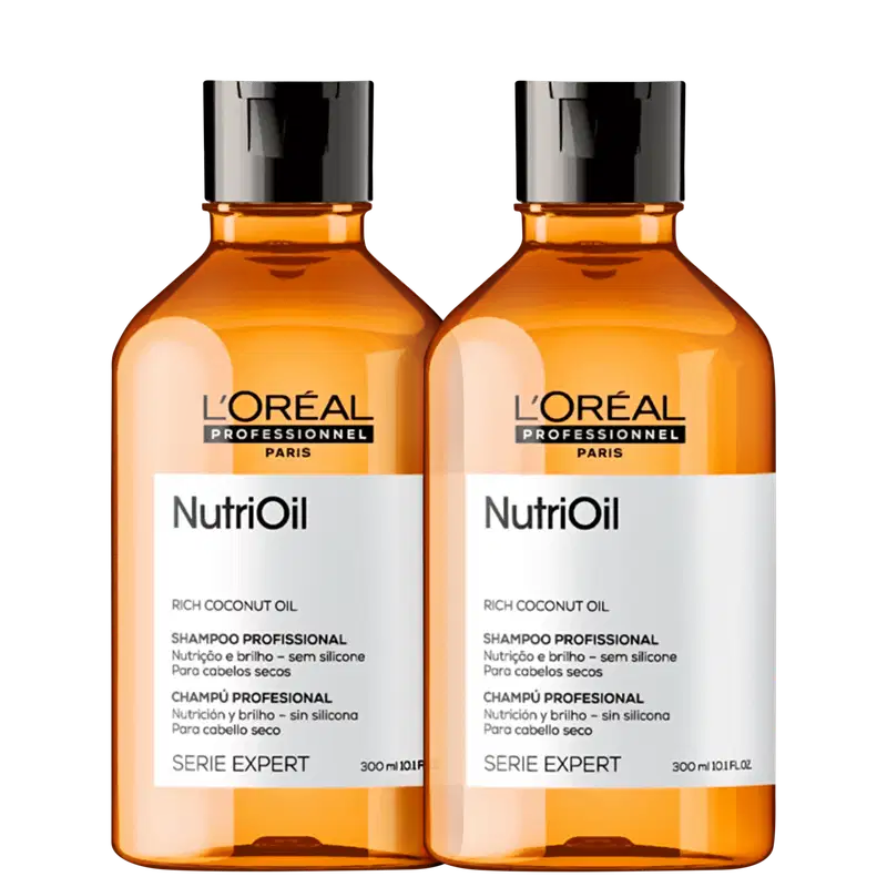 Kit L'Oréal Professionnel Serie Expert NutriOil Shampoo (2 Unidades)