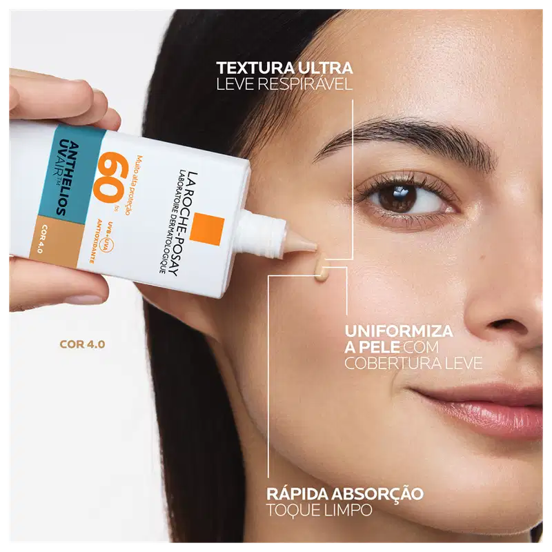 La Roche-Posay Anthelios UVAir FPS60 Cor 4.0 - Protetor Solar 45ml