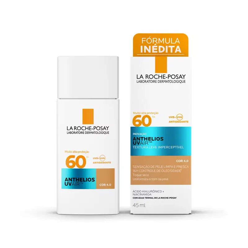 La Roche-Posay Anthelios UVAir FPS60 Cor 4.0 - Protetor Solar 45ml