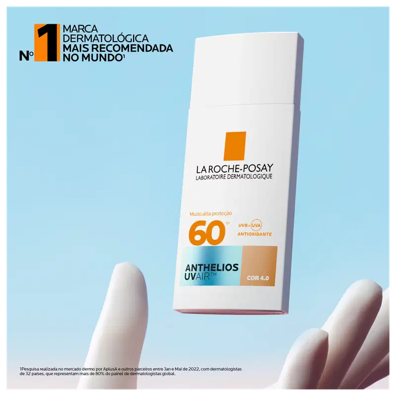 La Roche-Posay Anthelios UVAir FPS60 Cor 4.0 - Protetor Solar 45ml