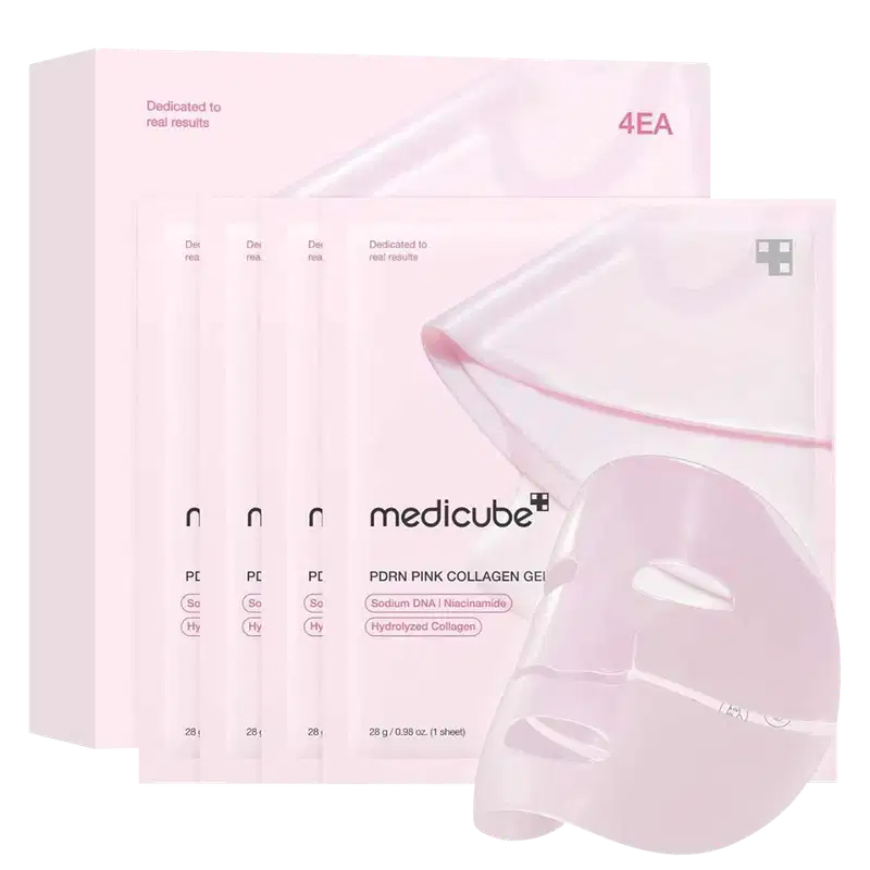 Mascara Facial Medicube PDRN em Gel - 4 unidades