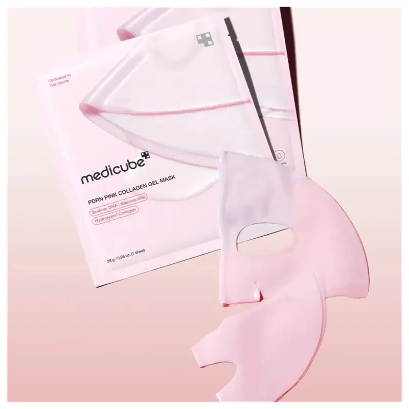 Medicube PDRN Pink Collagen Gel Mask - Máscara Facial em Gel 28g