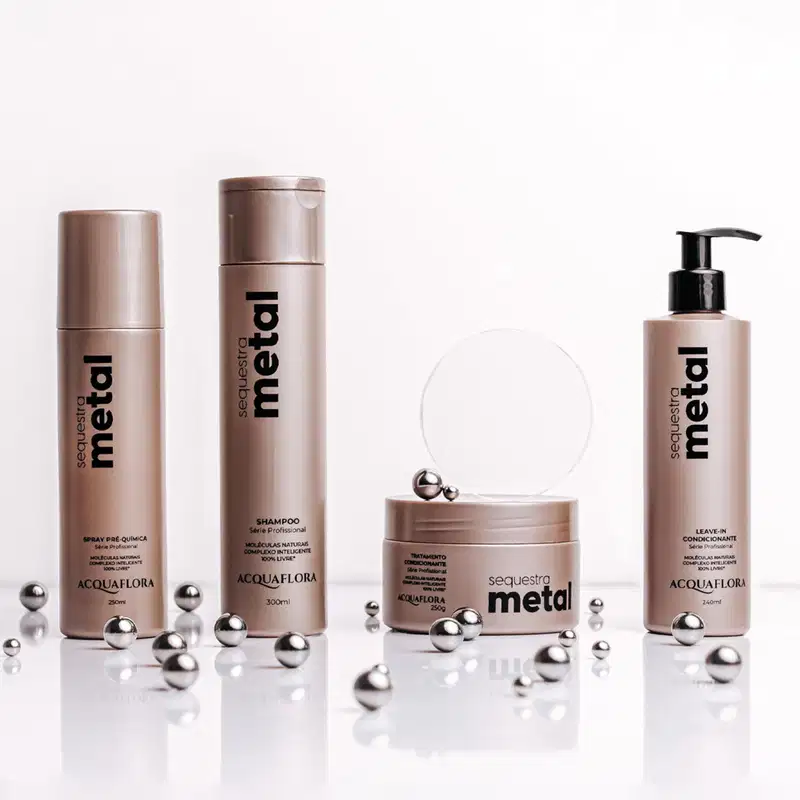 Kit Acquaflora Sequestra Metal  - Leave-In Condicionante 240ml (2 unidades)