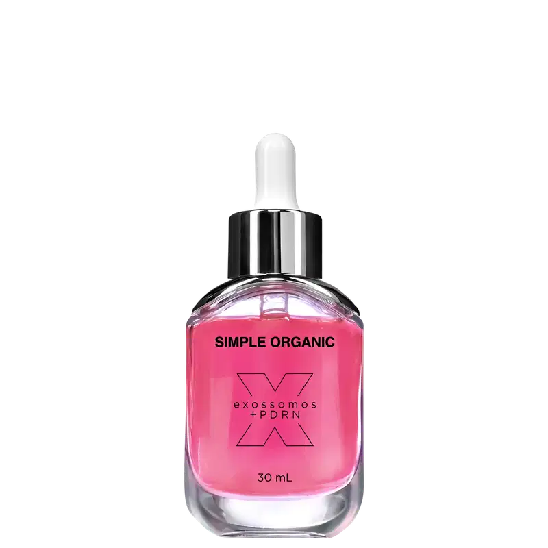 Simple Organic Solução Exossomos + PDRN + Peptídeos - Sérum Facial 30ml