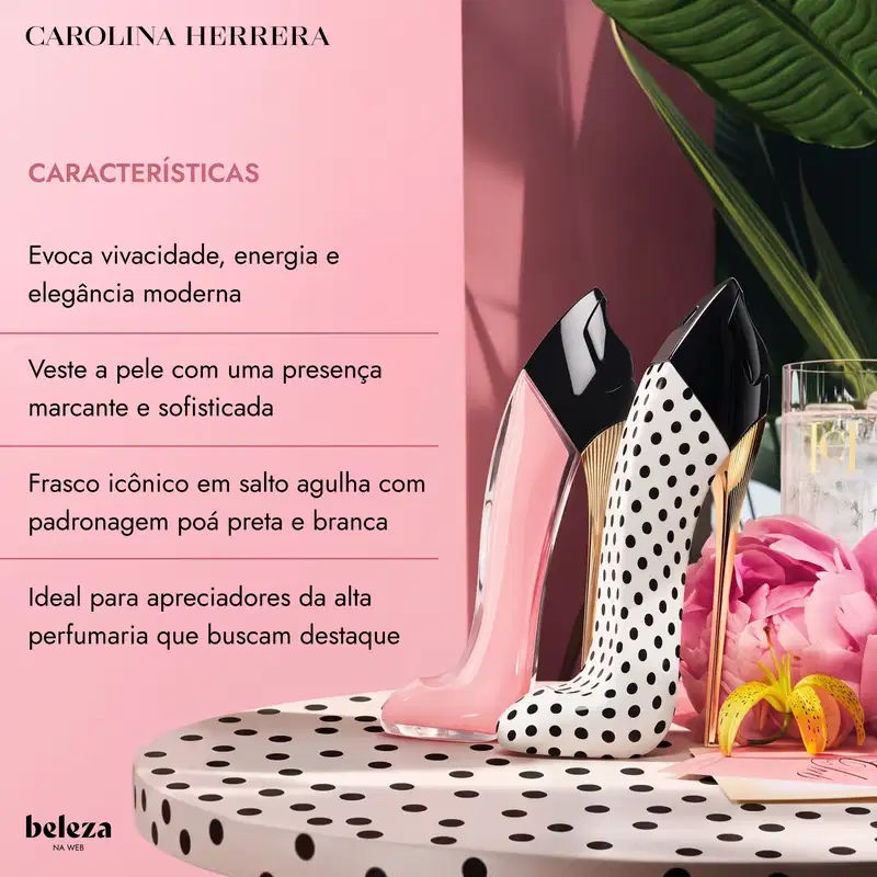 Good Girl Blush Polka Paradise Carolina Herrera Eau de Parfum - Perfume Feminino 80ml