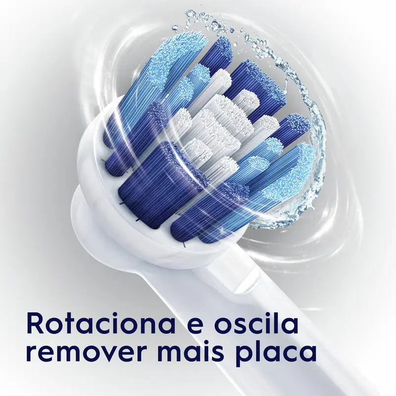 Escova Dental Elétrica Oral-B Pro-Saúde Power + 2 Pilhas