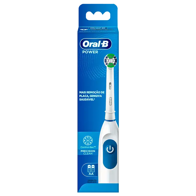 Escova Dental Elétrica Oral-B Pro-Saúde Power + 2 Pilhas