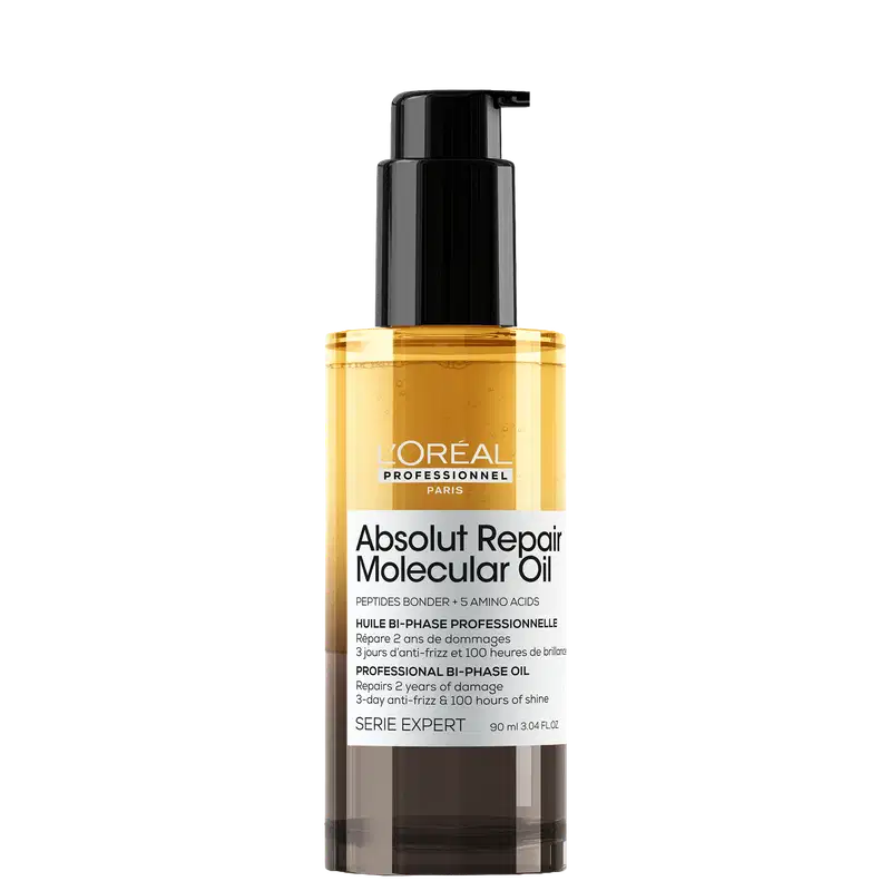 L'Oréal Professionnel Absolut Repair Molecular Oil - Óleo Capilar Bifásico 90ml