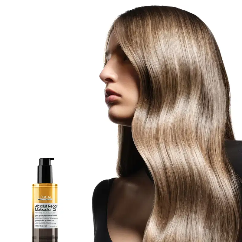 L'Oréal Professionnel Absolut Repair Molecular Oil - Óleo Capilar Bifásico 90ml