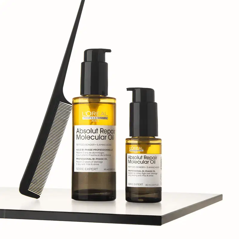 L'Oréal Professionnel Absolut Repair Molecular Oil - Óleo Capilar Bifásico 90ml