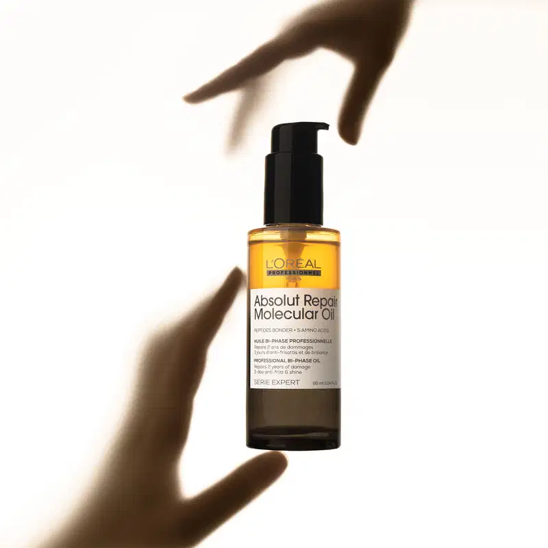 L'Oréal Professionnel Absolut Repair Molecular Oil - Óleo Capilar Bifásico 90ml