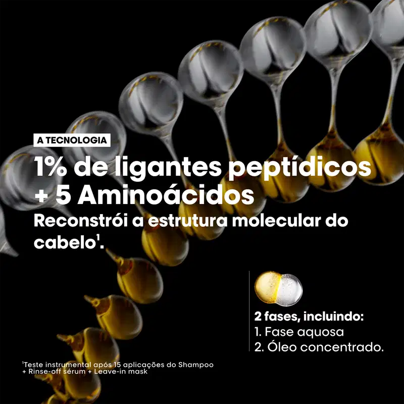 L'Oréal Professionnel Absolut Repair Molecular Oil - Óleo Capilar Bifásico 90ml
