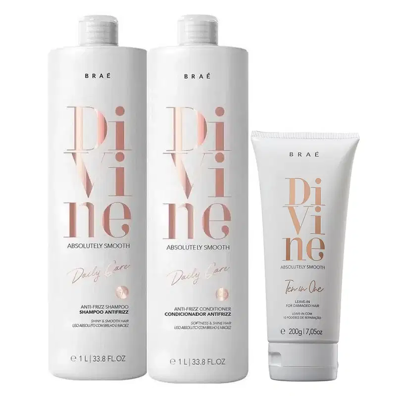 Kit Braé Divine Salon + Ten In One Trio (3 Produtos)