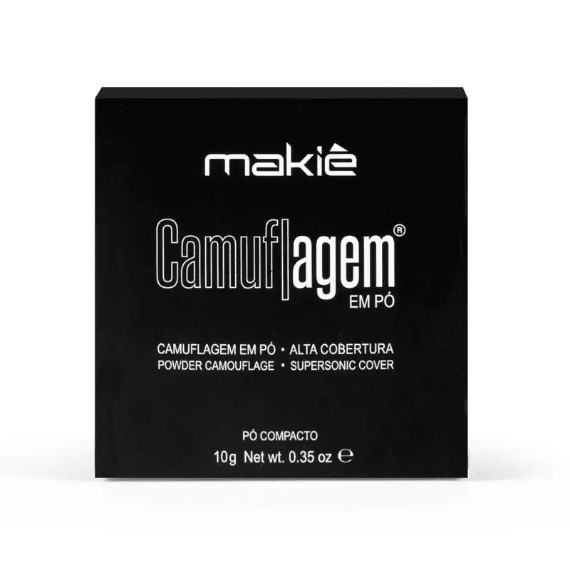 Makiê Camuflagem Rose Beige - Pó Compacto 10g