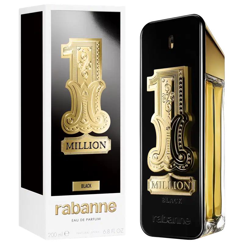 1 Million Black Rabanne Eau de Parfum - Perfume Masculino 200ml