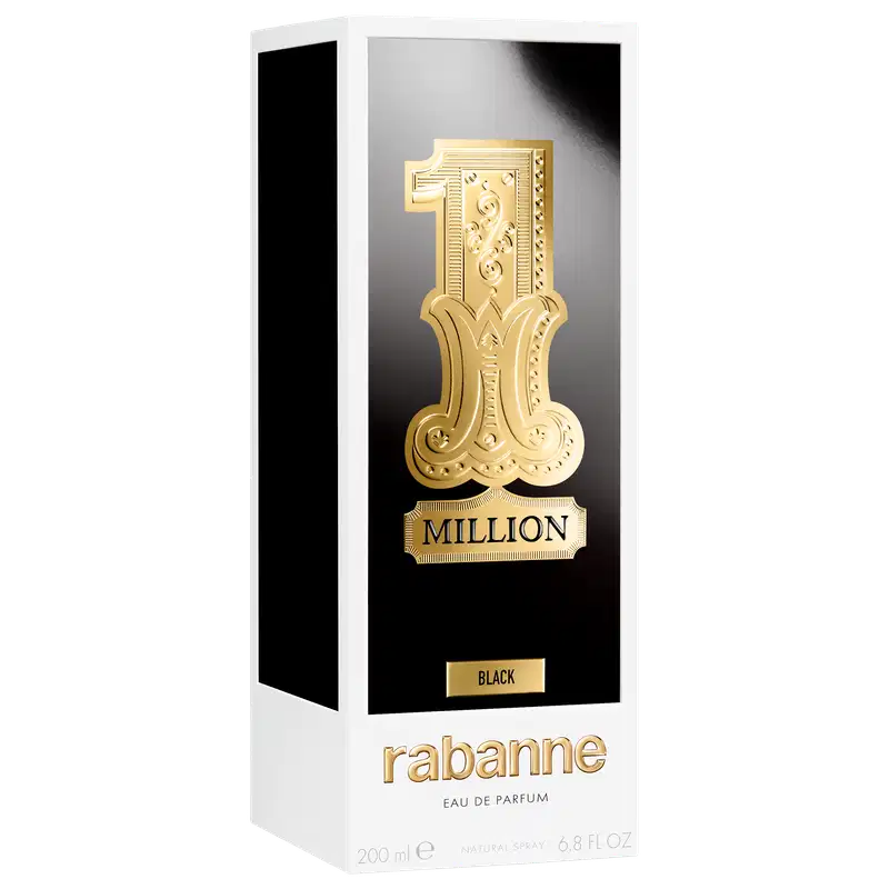 1 Million Black Rabanne Eau de Parfum - Perfume Masculino 200ml