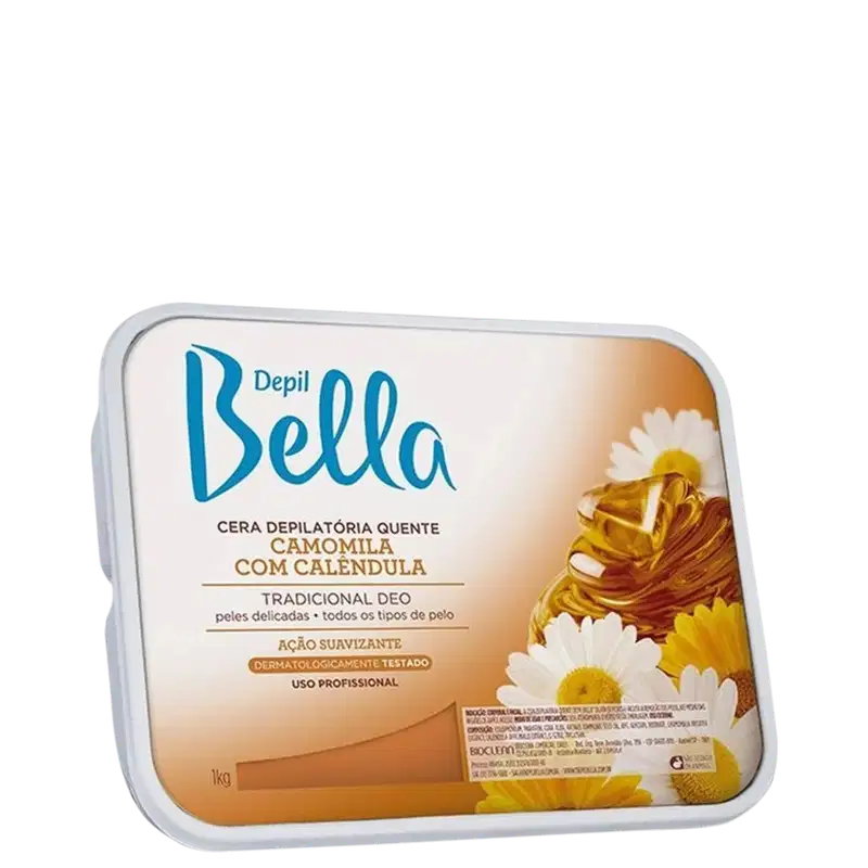 Depil Bella Camomila e Calêndula - Cera Depilatória 1Kg