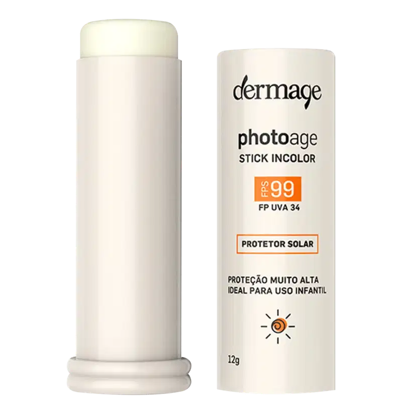 Dermage Photoage Stick Incolor FPS 99 - Protetor Solar 12g