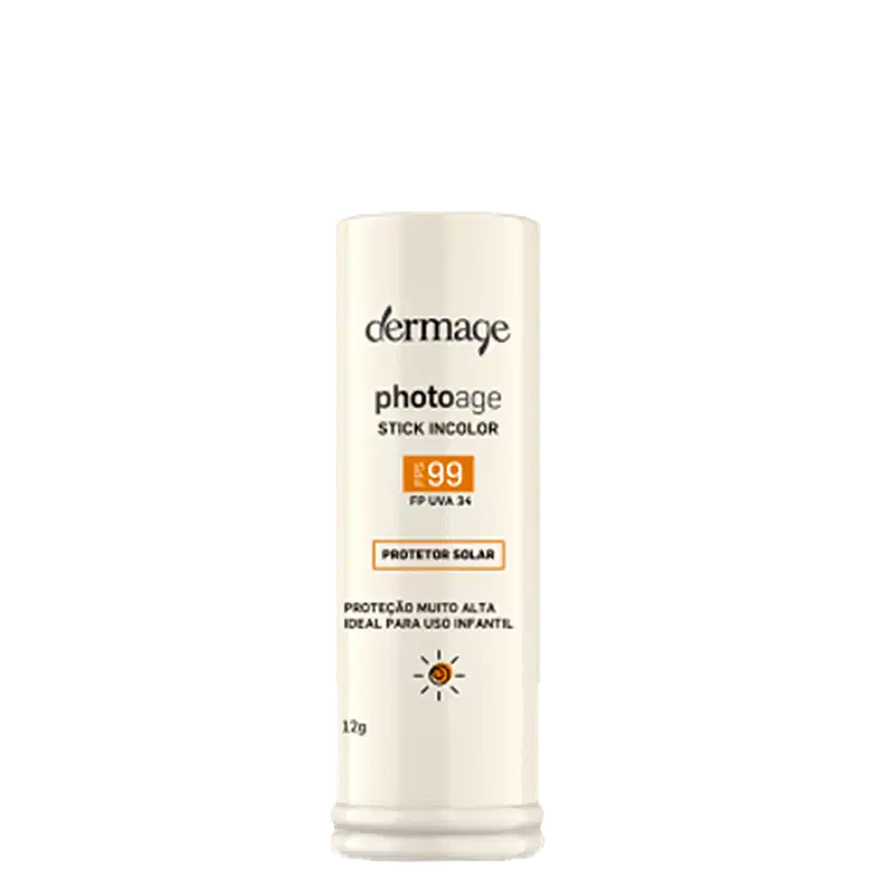 Dermage Photoage Stick Incolor FPS 99 - Protetor Solar 12g