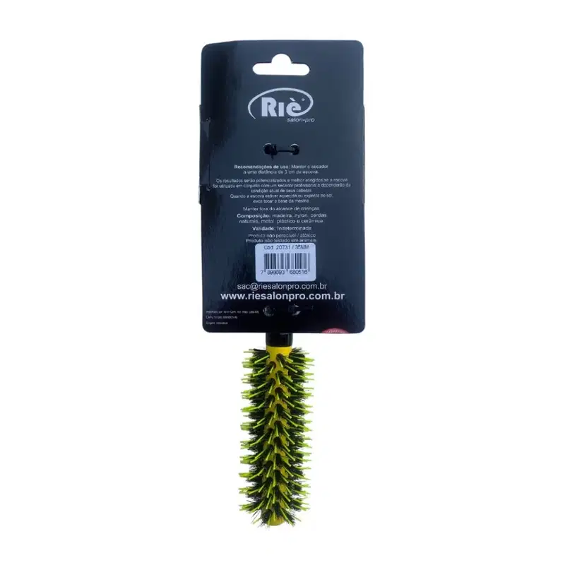 RIÈ salon-pro Mega Ceramic Tourmaline 40mm - Escova de Cabelo