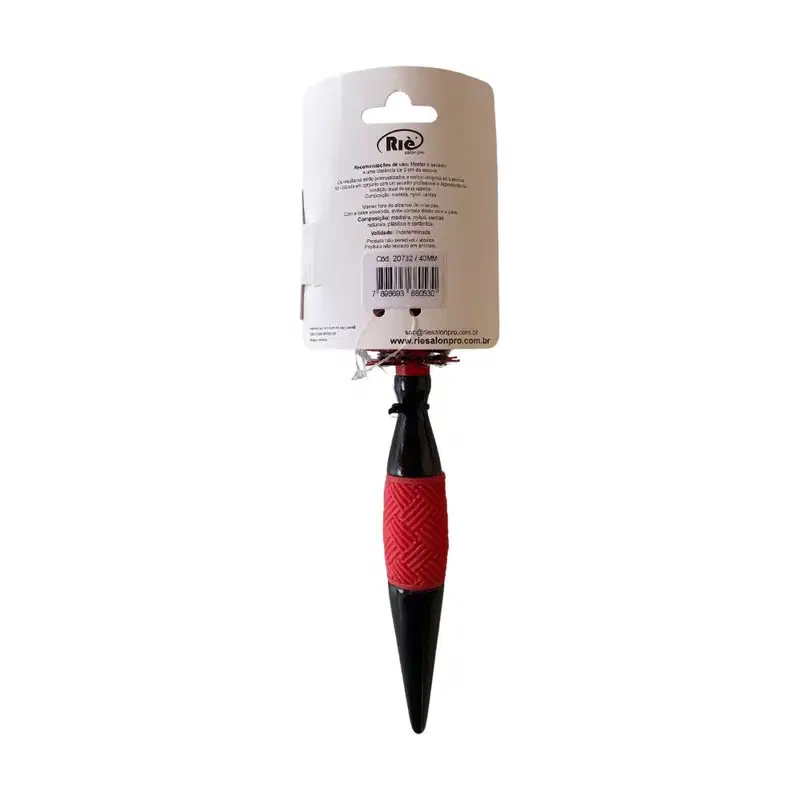 RIÈ salon-pro Vulcan Ceramic Red Ion Technology 40mm - Escova de Cabelo