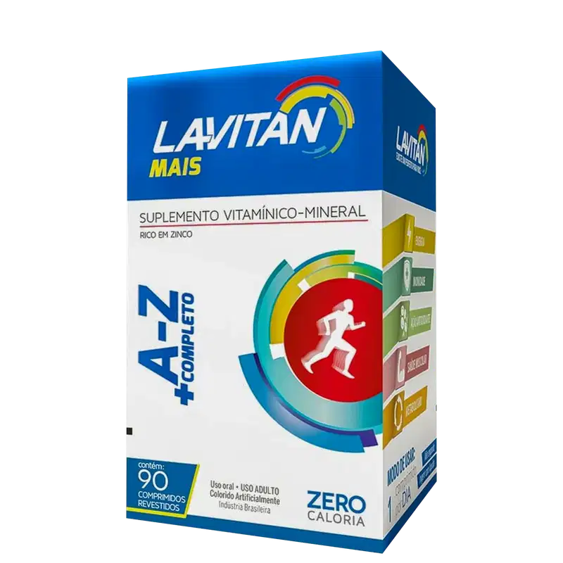 Cimed Lavitan Mais A-Z - Suplemento Vitamínico (90 Cápsulas)