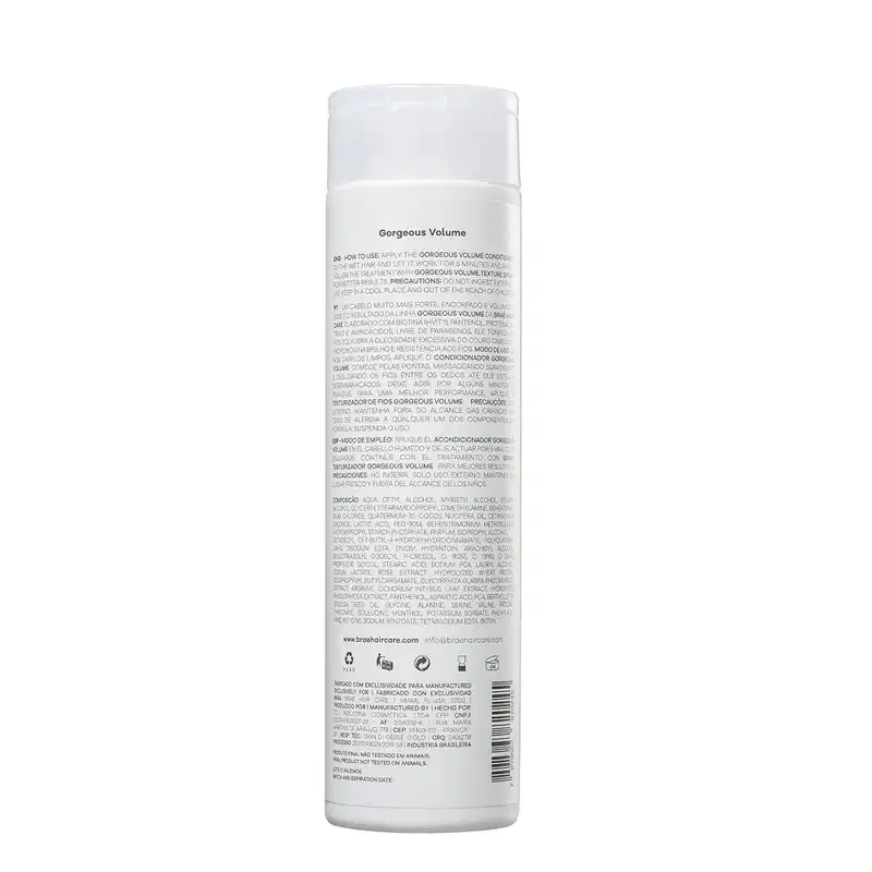 Kit Braé Gorgeous Volume Essential Hair Repair (3 Produtos)