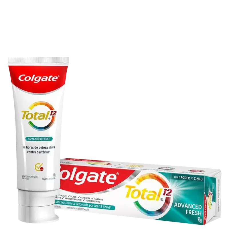 Creme Dental Colgate Total 12 Advanced Fresh 90g