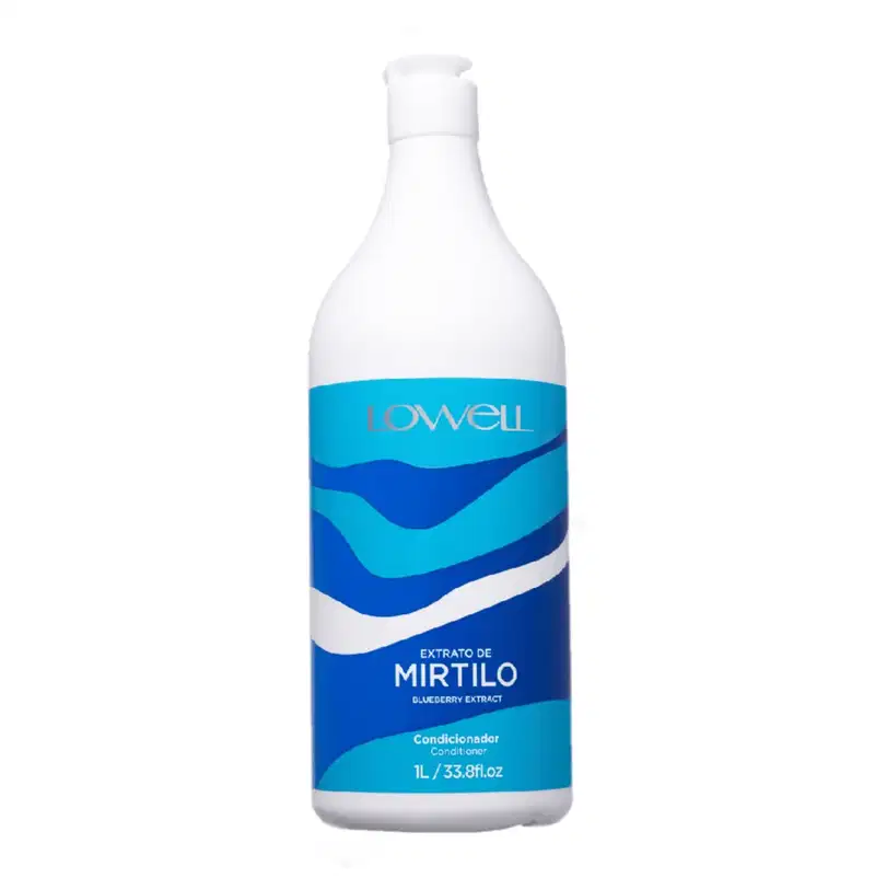 Kit Lowell Extrato de Mirtilo Salon Liss Termoativado (4 Produtos)