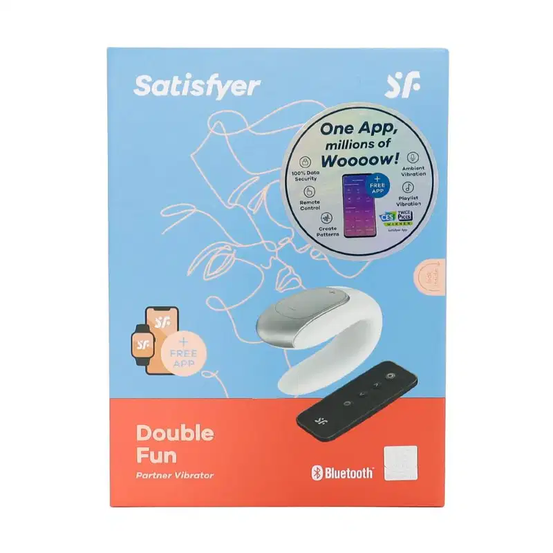 Vibrador Satisfyer Double Fun Branco
