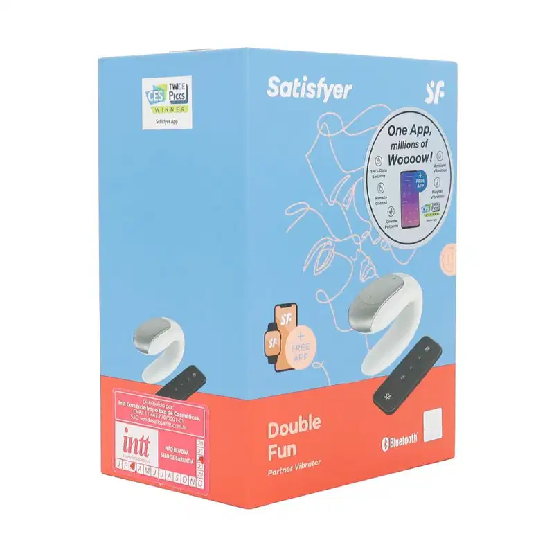Vibrador Satisfyer Double Fun Branco
