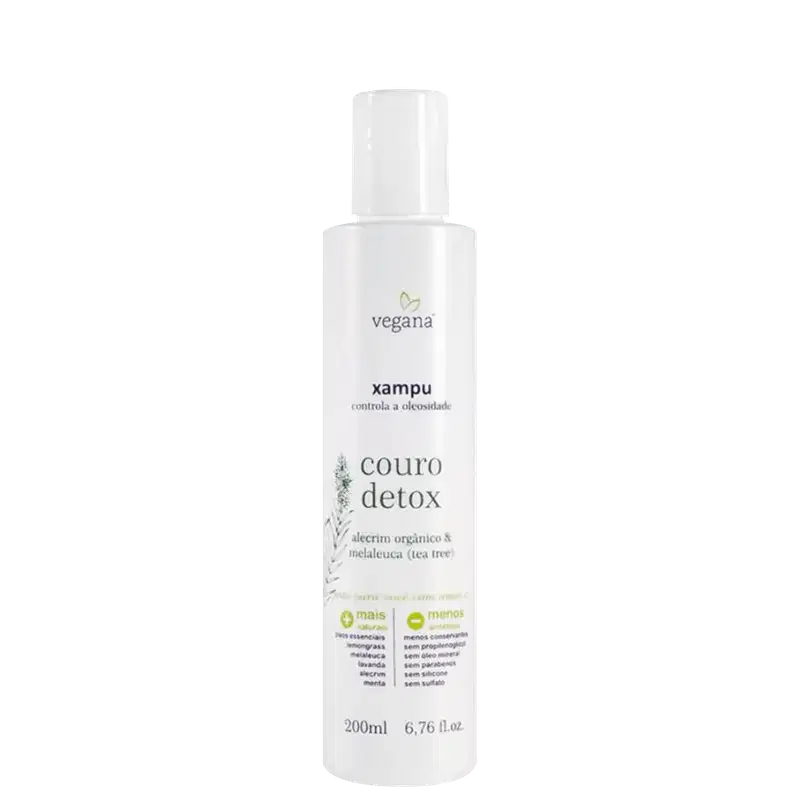 WNF Vegana Couro Detox - Shampoo 200ml