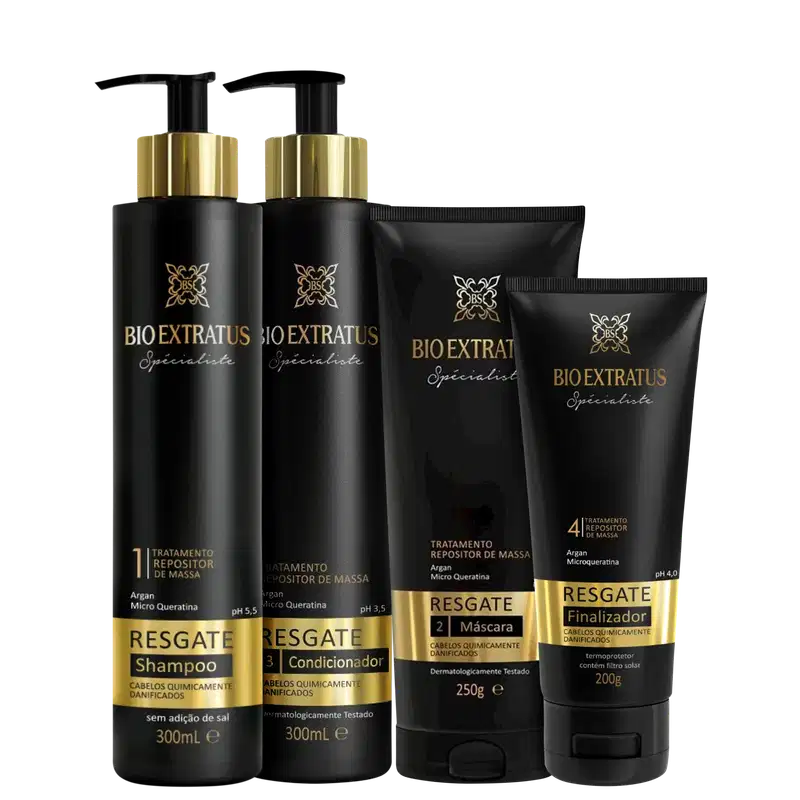 Kit Bio Extratus Spécialiste Resgate (4 Produtos)