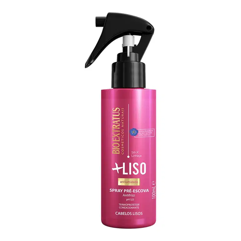 Kit Bio Extratus Mais Liso - Finalizador Spray 100ml + Máscara Capilar 250g