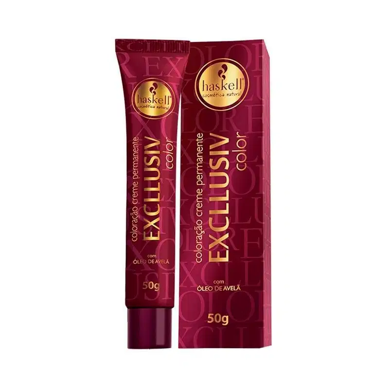 Haskell Excllusiv Color 10.21 Louro Claríssimo Pérola - Coloração Permanente 50ml