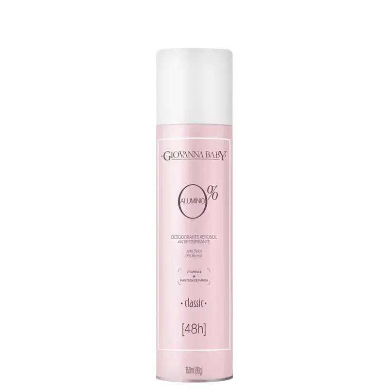 Giovanna Baby Classic 0% Alumínio - Desodorante Aerossol 150ml