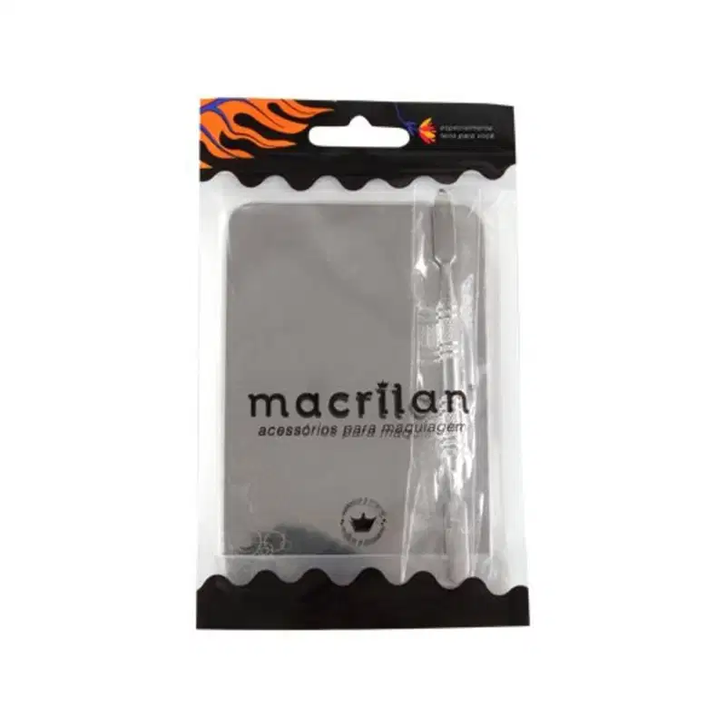 Macrilan Inox - Placa e Espátula para Misturar