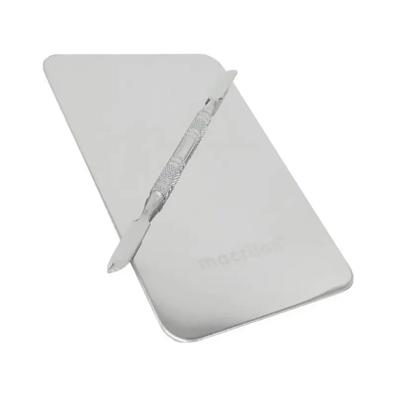 Macrilan Inox - Placa e Espátula para Misturar